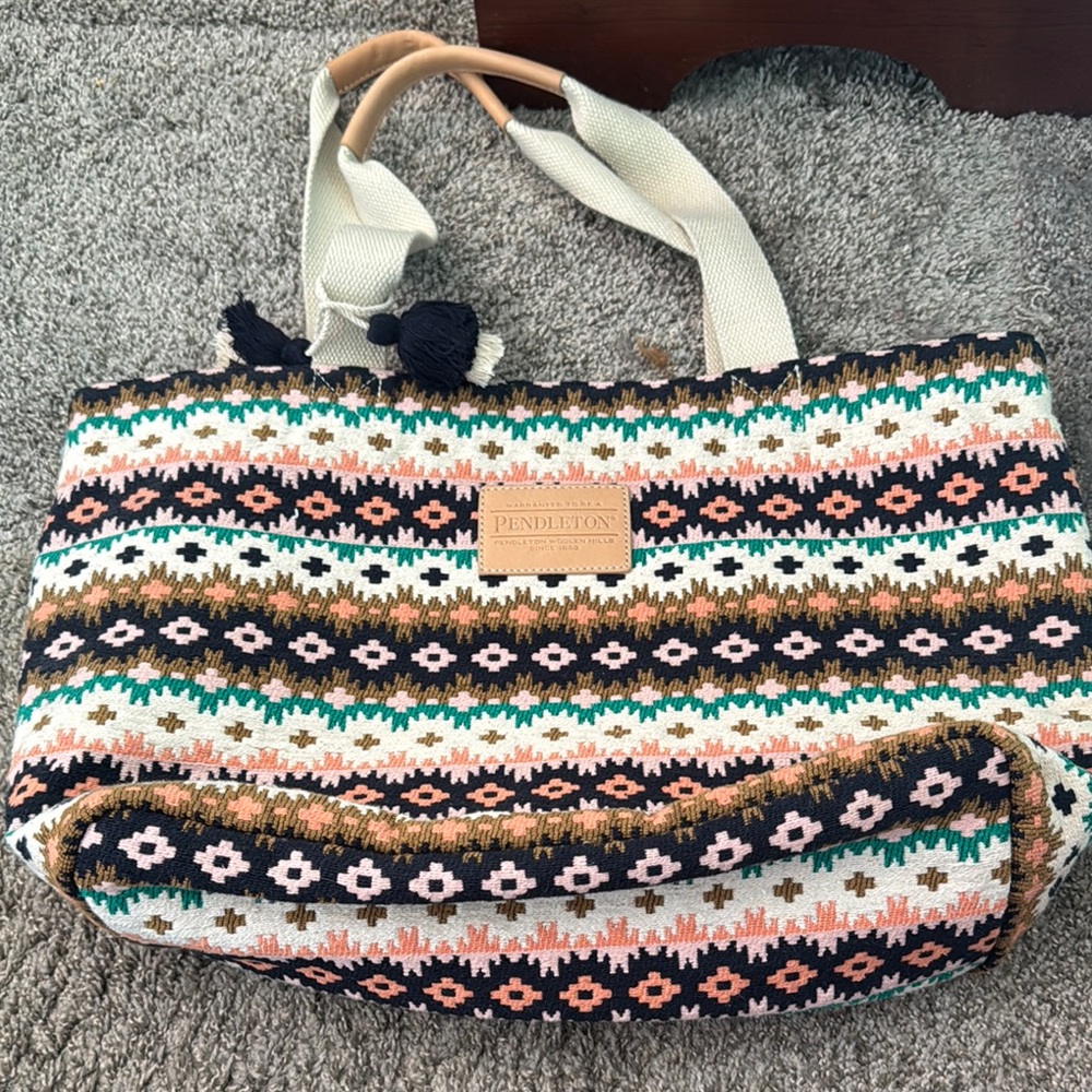 Pendleton Multicolor Tote Bag